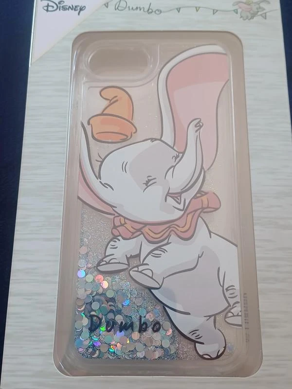 Coque i phone disney Dumbo + Paillettes Neuf Idée cadeau